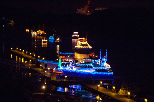 Parade of Lights, Rocketts Landing, Richmond, Virginia