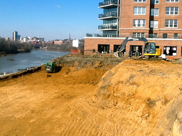 Riverbank Terraces, Rocketts Landing, Richmond Virginia, James River