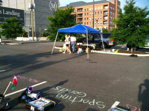 Rocketts Landing Residents Social Committe 2012, Isaac Corbett Fundraiser Yardsale, Richmond Virginia