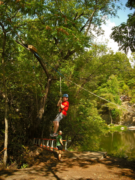 The Friends of the James River, Passages Adventure Camp at Belle Island Zipline, Richmond Virginia