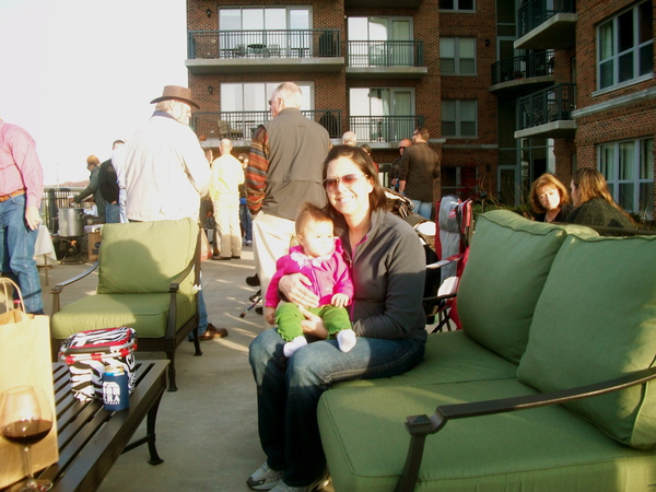 Rocketts Landing residents, Social Committee Oyster Roast, Richmond Virginia