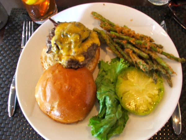 M Bistro Burger at M Bistro & Wine Bar at Rocketts Landing, Richmond, Virginia