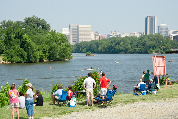 7th Annual Rocketts Landing Sprints Regatta, Virginia Boat Club, Richmond, Virginia, James River